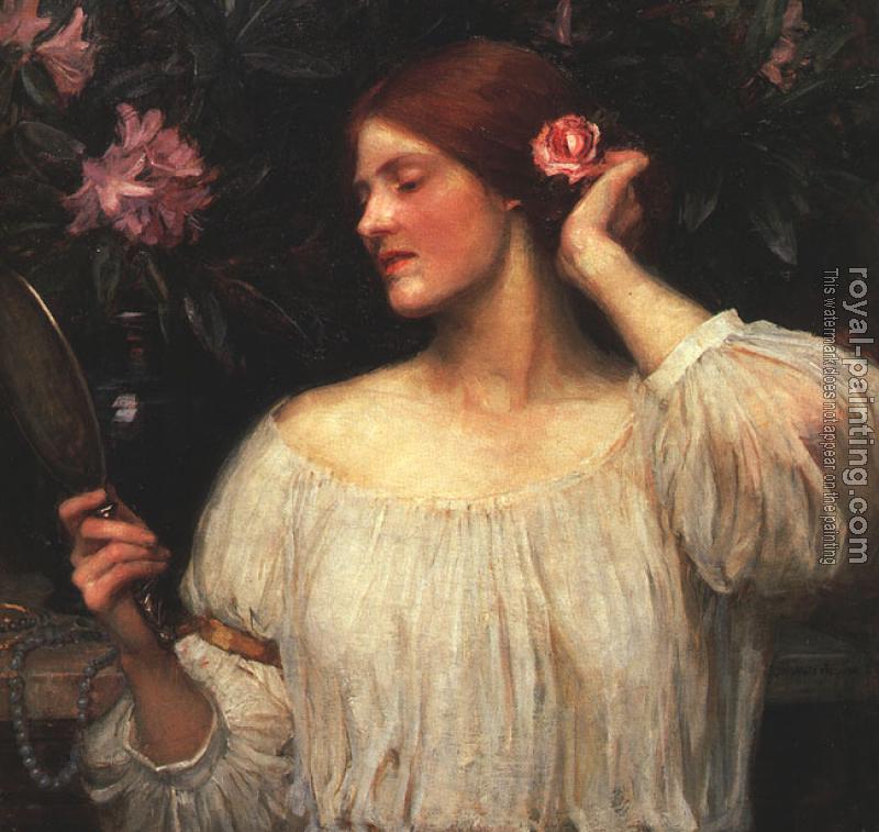 John William Waterhouse : Vanity John William Waterhouse : Vanity